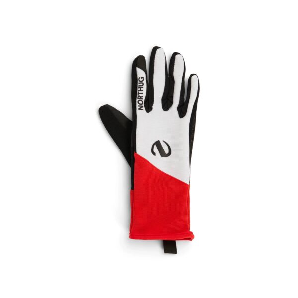 Гоночные женские перчатки Tempo, цвет High risk red
